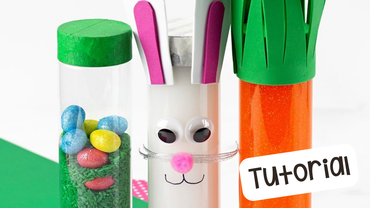 Create Easter sensory bottles with me for my preschool, pre-k, and kindergarten students.