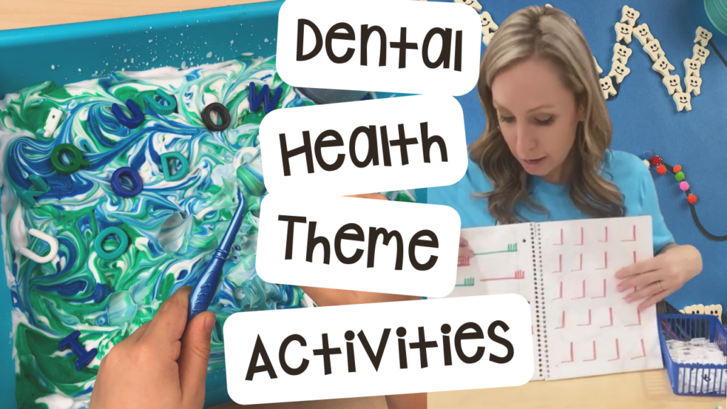 Dental health ideas to engage your preschool, pre-k, kindergarten students in math, literacy, and more!
