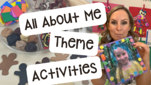 All about me ideas to engage your preschool, pre-k, kindergarten students in math, literacy, and more!