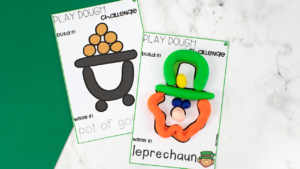 Check out the St. Patrick's fine motor mats made for preschool, pre-k, and kindergarten students to develop fine motor skills.