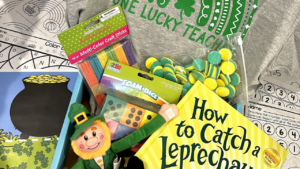 Check out my March kinder crate and sign up for the monthly box full of fun goodies picked for preschool, pre-k, and kindergarten students.