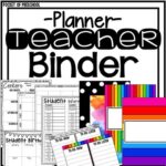 A teacher binder created specifically for preschool, pre-k, and kindergarten teachers