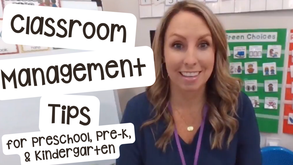 Get all my classroom management tips to make your preschool, pre-k, or kindergarten room run smoother this year.