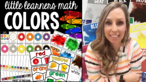 Learn about colors in your preschool, pre-k, or kindergarten room