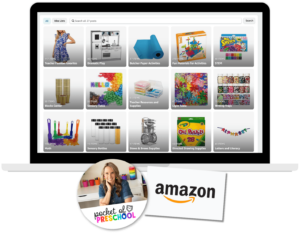 Check out my favorite teaching things for preschool, pre-k, and kindergarten on Amazon