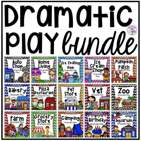 Dramatic Play Bundle for Preschool, Pre-K, and Kindergarten