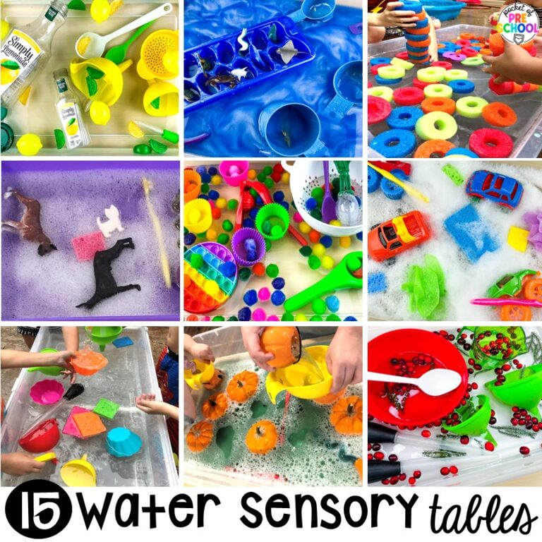 15 Water Sensory Tables