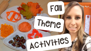 Get tons of ideas for a fall theme in your preschool, pre-k, or kindergarten room