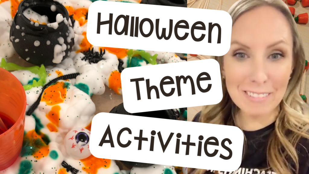 Halloween activities for preschool, pre-k, and kindergarten students to learn and explore in the classroom