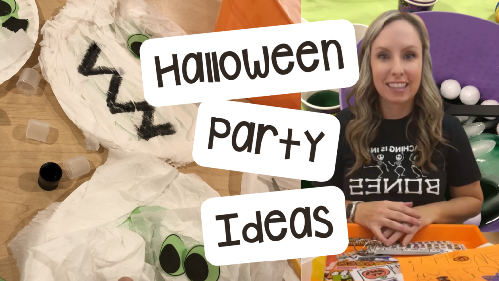 All my tips and tricks to having a fun and easy Halloween party in your preschool, pre-k, or kindergarten room.