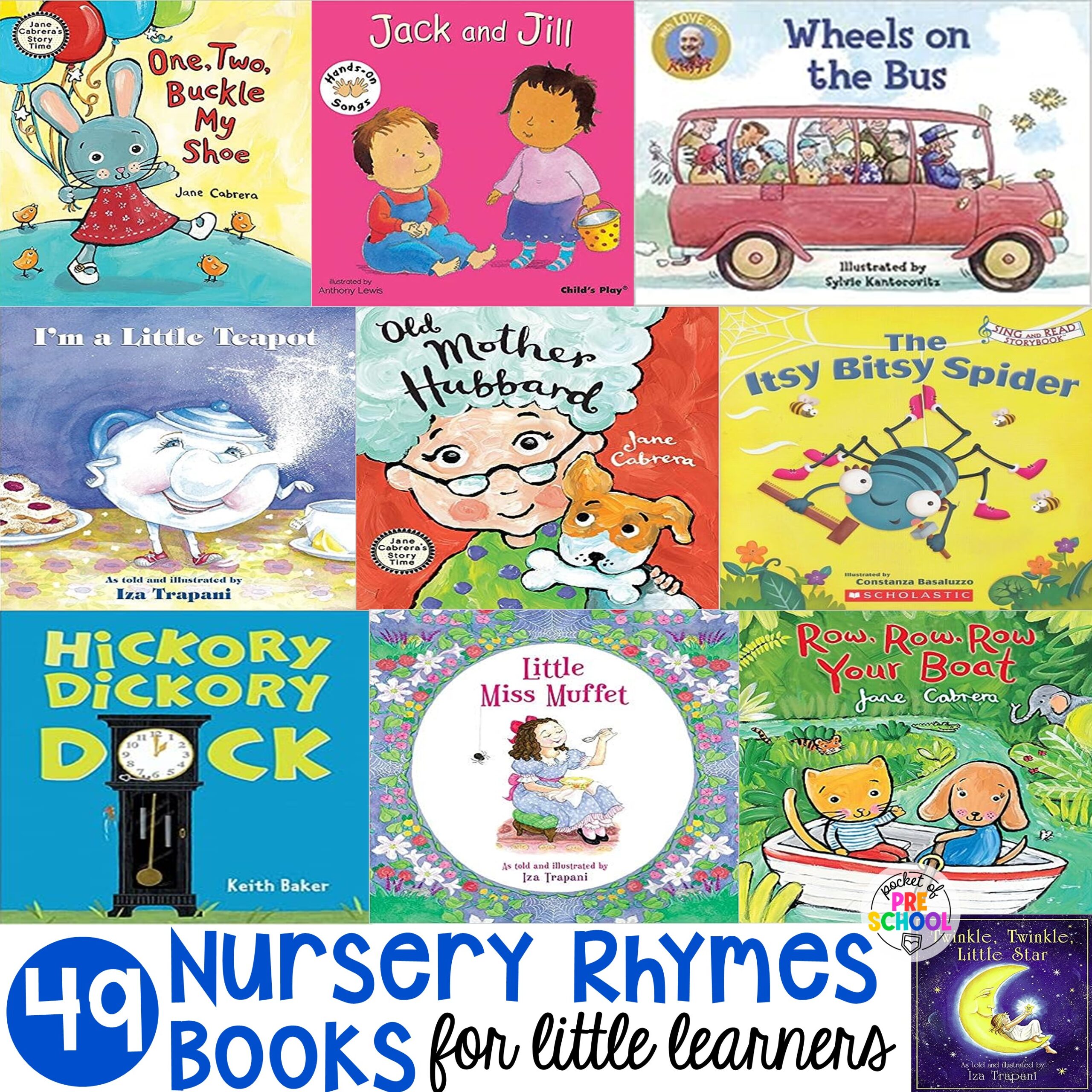Nursery Rhyme Books For Little Learners