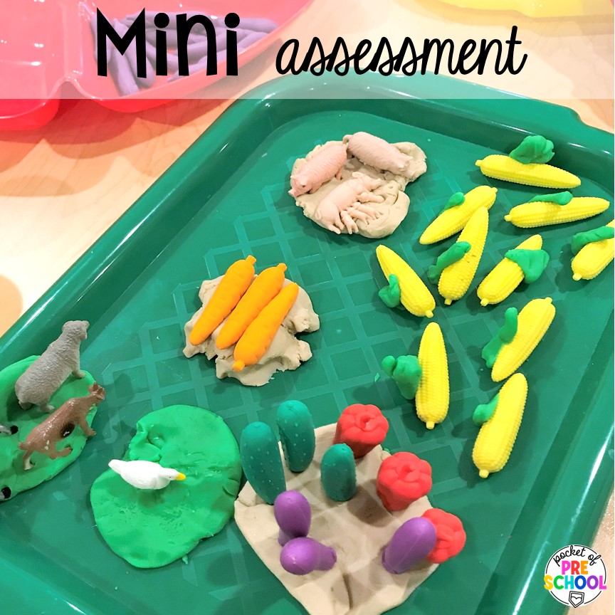 Use play dough trays for a mini assessment in your classroom. Read about the benefits and how to use play dough trays in the preschool, pre-k, and kindergarten classroom.