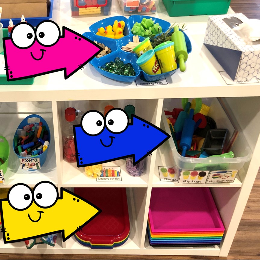 How to store your play dough trays and tools in your classroom. Read on to find out the how and why to use play dough trays in the preschool, pre-k, and kindergarten classroom.
