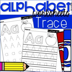Alphabet Tracing Worksheets - Letter Recognition and Tracing Practice pages are a fun way to practice letter recognition and letter formation.