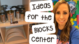 Tons of ideas to set up your blocks center in a preschool, pre-k, or kindergarten room.