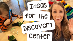 Get ideas on how to set up your discovery center in your preschool, pre-k, or kindergarten room.
