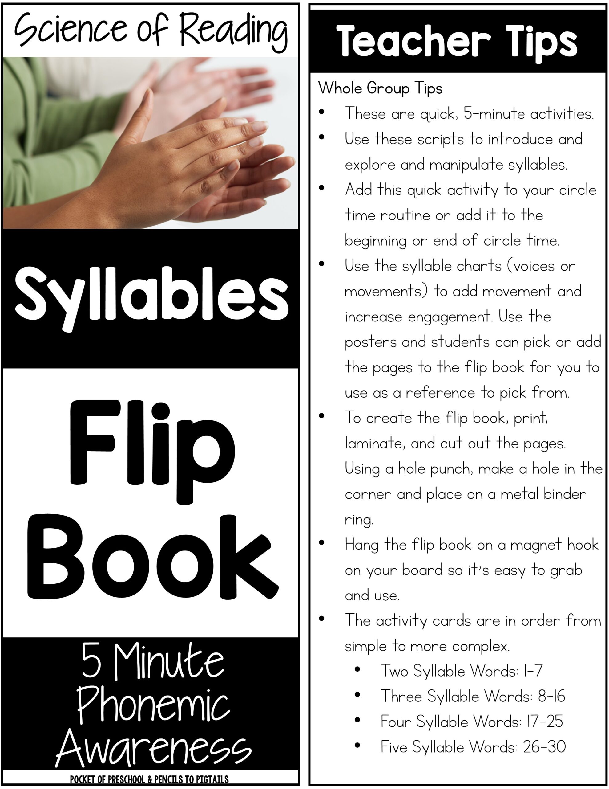Syllables Flips