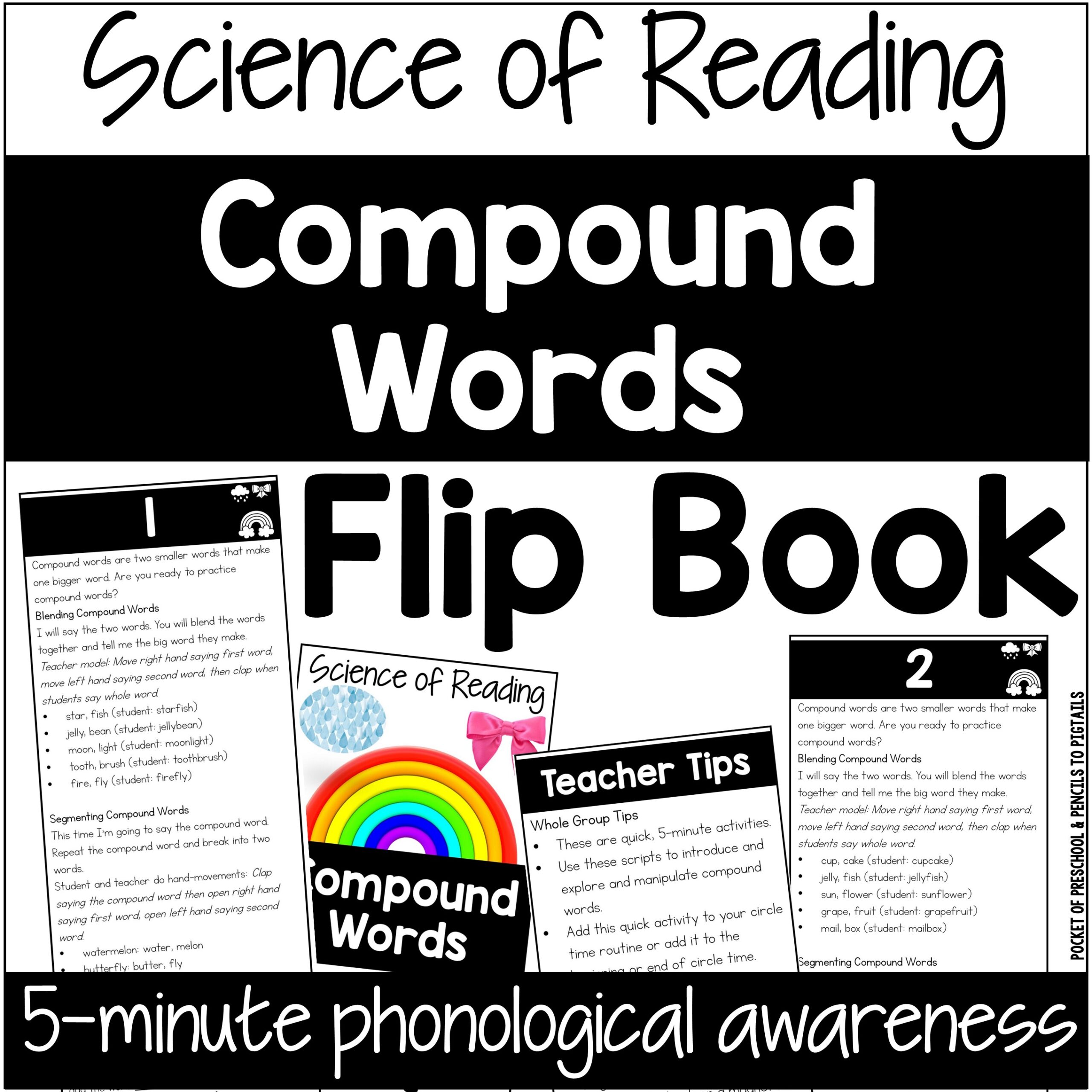 Sight Word Flip Book (Flipbook) - THINK