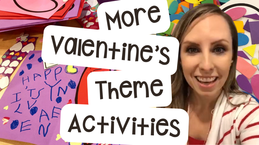 More Valentine's activities that are perfect for a friendship theme in a preschool, pre-k, and kindergarten classroom.