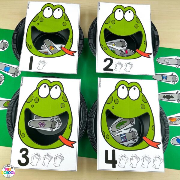 Practice syllables with preschool, pre-k, and kindergarten students with these fun feed me games!
