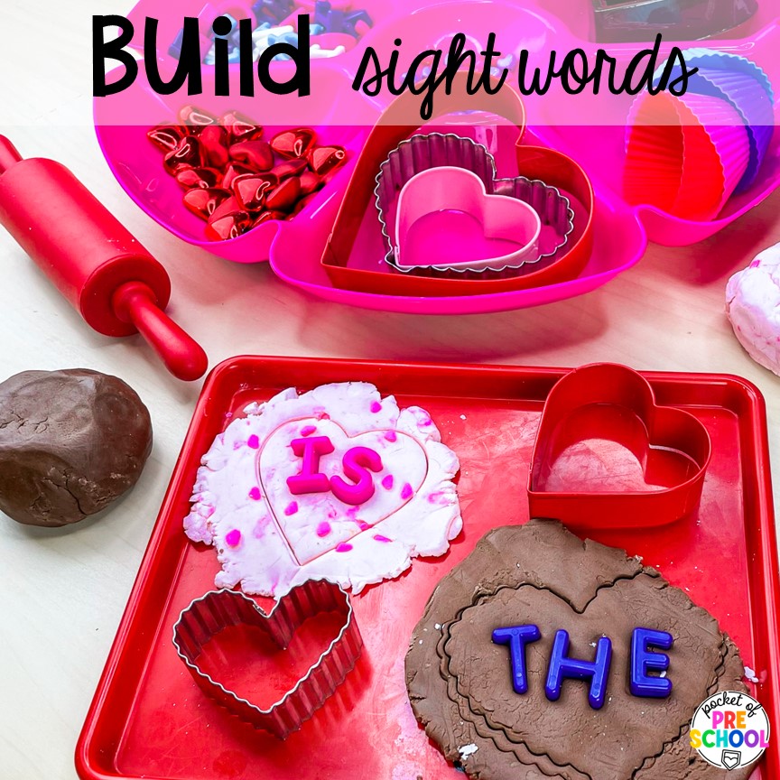 Make icing play dough for the perfect Valentine's sensory play option for preschool, pre-k, and kindergarten students.