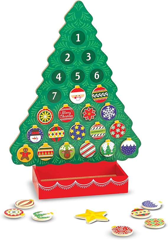 Christmas Advent Calendar and check out my round up of my favorite Christmas and gingerbread toys for preschool, pre-k, and kindergarten students.