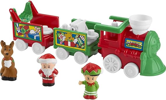 Santa Train Set and check out my round up of my favorite Christmas and gingerbread toys for preschool, pre-k, and kindergarten students.