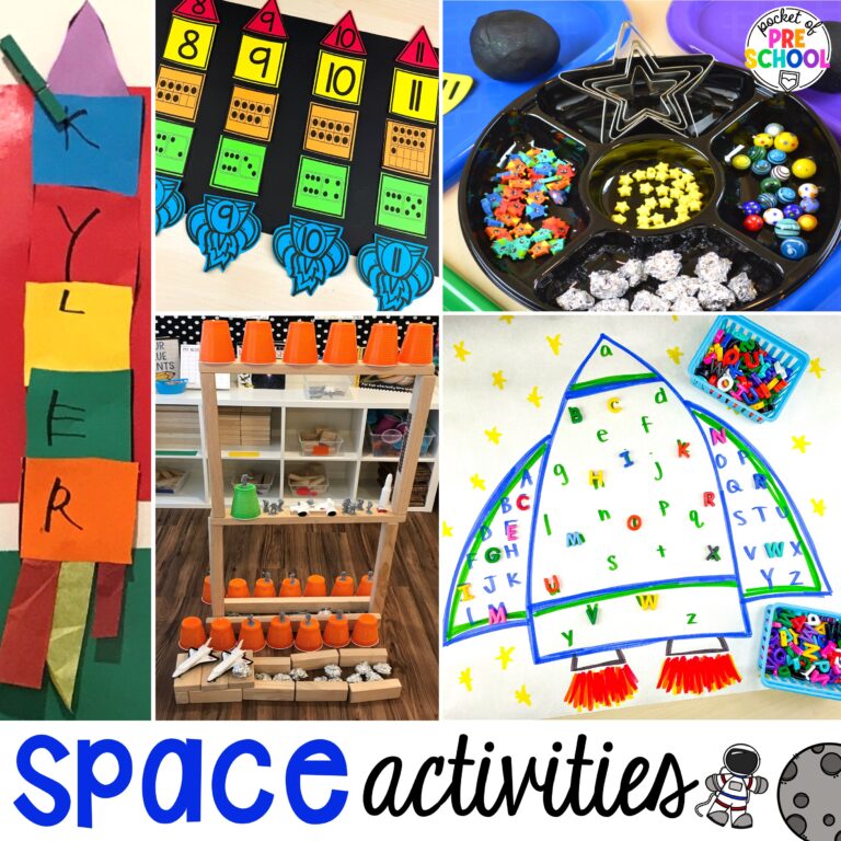 Space Activities & Centers for Little Learners