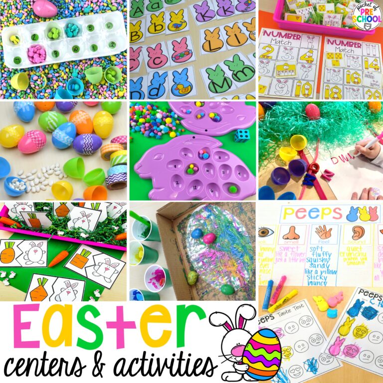 Easter Centers and Activities for Little Learners