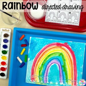 Spring Directed Drawings for Preschool, Pre-k, & Kindergarten - Pocket ...