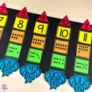 Practice math, literacy, and fine motor skills with these fun space-themed centers designed for preschool, pre-k, and kindergarten students.