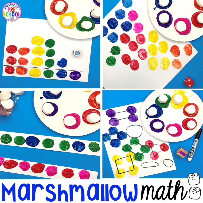 See how I use marshmallows to have fun with math in my preschool classroom.