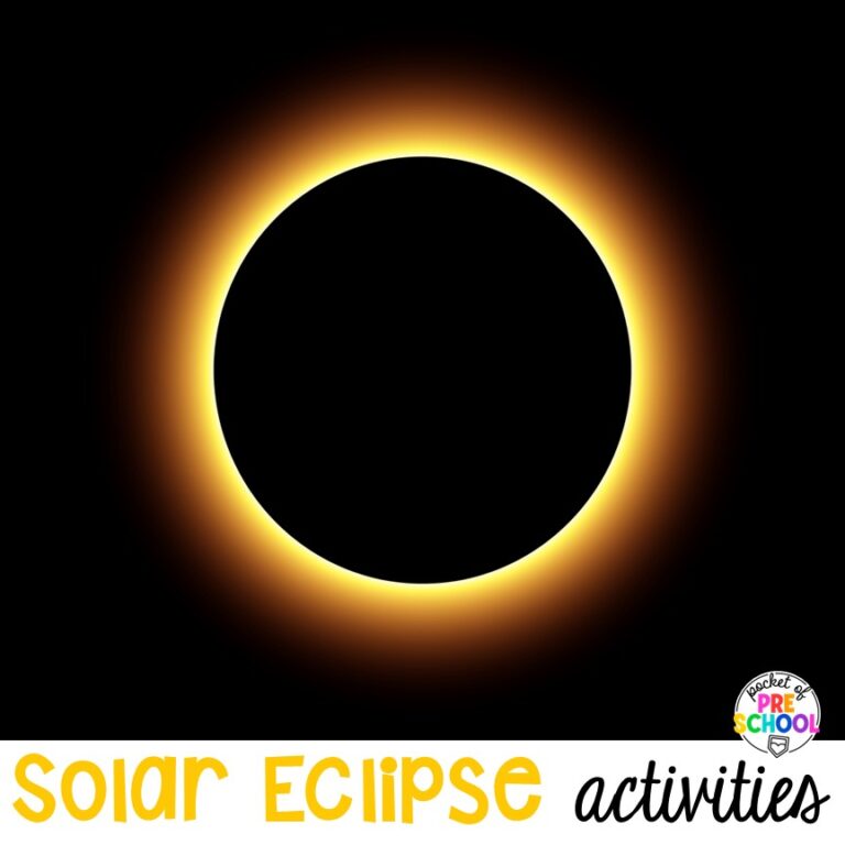 Solar Eclipse Ideas & Freebie
