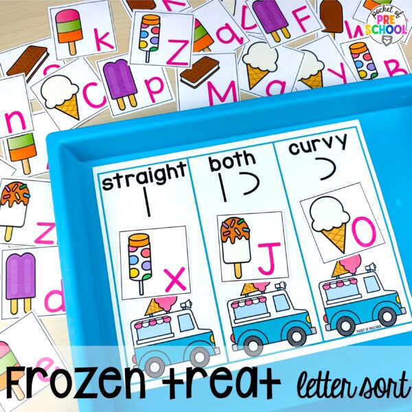 Ice Cream Activities for Preschool, Pre-k, and Kindergarten - Pocket of ...