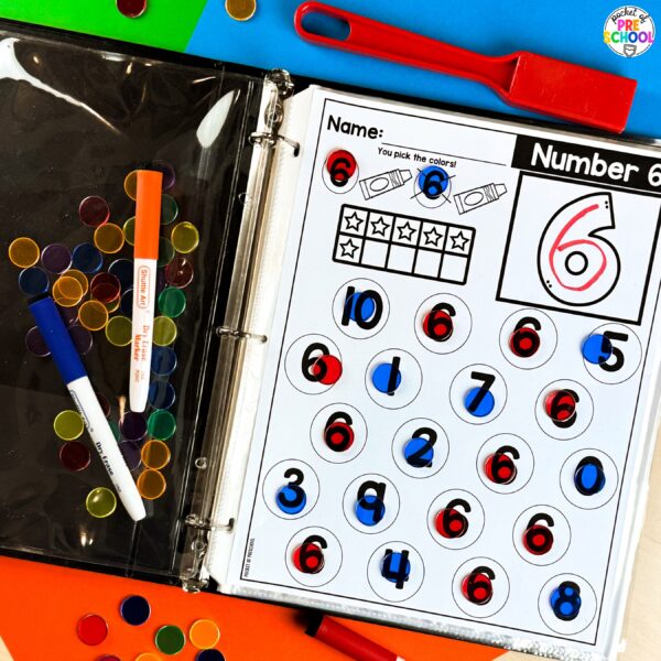 Numbers 1-20 worksheets for preschool, pre-k, and kindergarten students to practice number identification, number formation, and more!