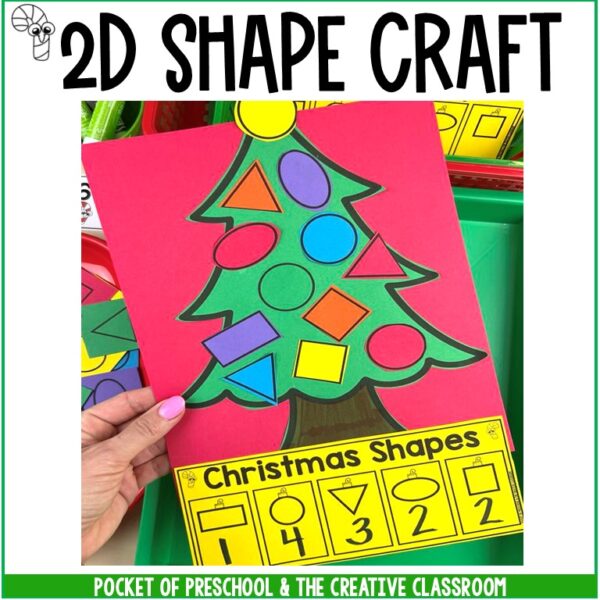 Create a cute Christmas bulletin board for your preschool, pre-k, kindergarten, or first-grade classroom!