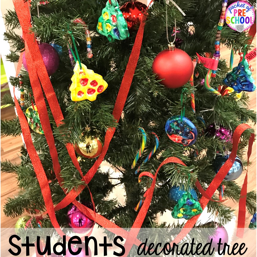 Ten Holiday Hacks for the Classroom & Survive the Christmas Season 4 Holiday hacks for the classroom (preschool, pre-k, kindergarten and elementary) to make the holidays less stressful in the classroom. #holidayhacks #teacherhack #preschool #prek