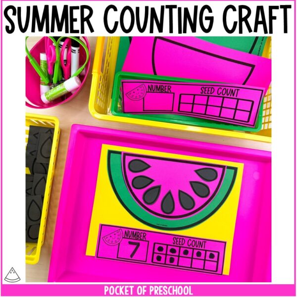 Create an adorable summer bulletin board for your preschool, pre-k, kindergarten, or first-grade classroom! It's the perfect display for the hallway, door, or classroom bulletin board.