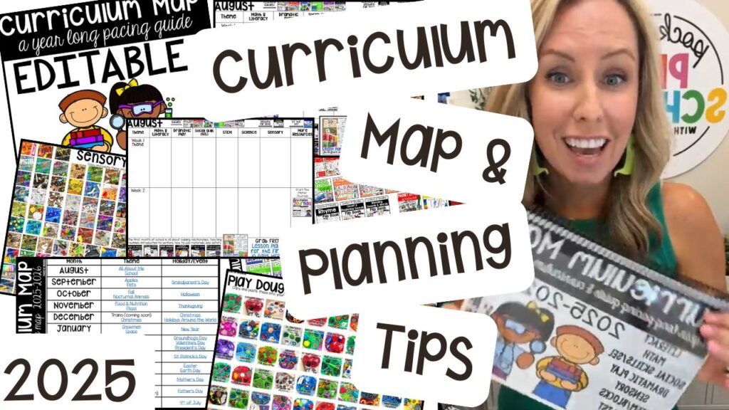Curriculum Map for Preschool, Pre-k, and Kindergarten 55 See how I use the 2025 curriculum map to guide my planning in my preschool, pre-k, or kindergarten classroom.