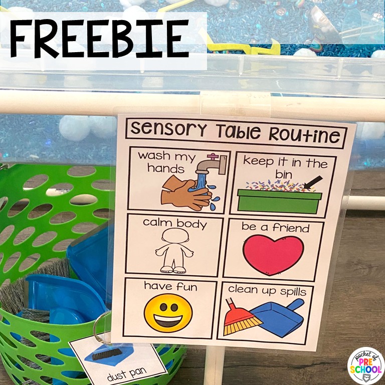 20+ Holiday Sensory Tables for Preschool, Pre-K, and Kindergarten 33 Sensory routine freebie! Holiday sensory tables for every holiday with various sensory fillers and sensory tools that incorporate math, literacy, and science into play. #sensorytable #sensorybin #sensoryplay #preschool #prek