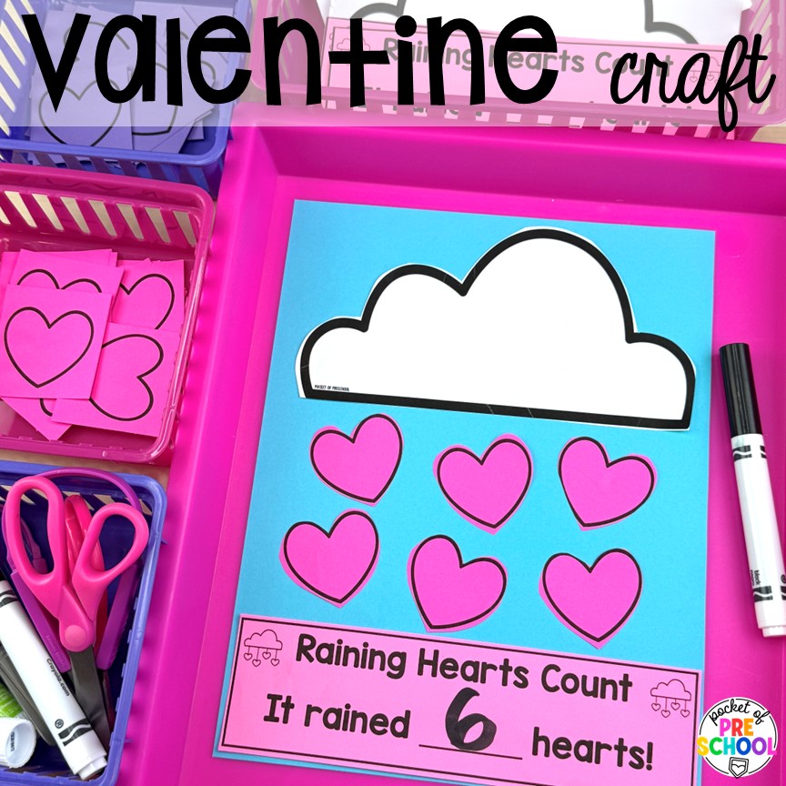 Winter Bulletin Boards & Crafts for Preschool, Pre-K, & Kindergarten 11 Valentine bulletin board & craft kit! Check out these adorable winter bulletin board kits & crafts. They are low-prep and perfect for preschool, pre-k, and kindergarten classrooms.