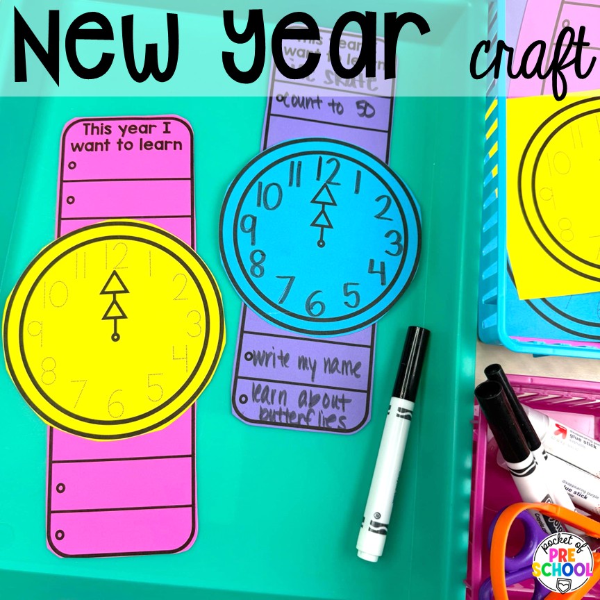 Winter Bulletin Boards & Crafts for Preschool, Pre-K, & Kindergarten 9 New Year bulletin board & craft kit! Check out these adorable winter bulletin board kits & crafts. They are low-prep and perfect for preschool, pre-k, and kindergarten classrooms.