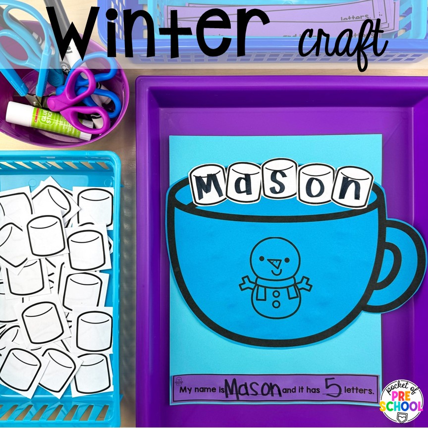Winter Bulletin Boards & Crafts for Preschool, Pre-K, & Kindergarten 3 Winter bulletin board & craft kit! Check out these adorable winter bulletin board kits & crafts. They are low-prep and perfect for preschool, pre-k, and kindergarten classrooms.