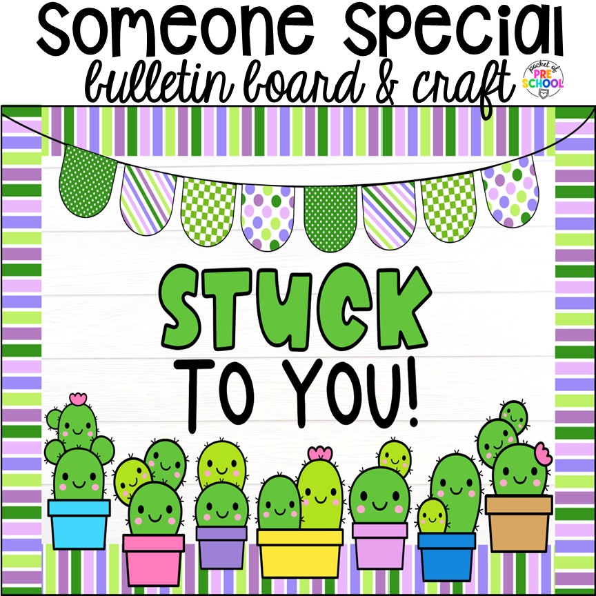 Summer Bulletin Boards & Crafts for Preschool, Pre-K, & Kindergarten 5 Someone special bulletin board! Check out these adorable summer bulletin board kits & crafts. They are low-prep and perfect for preschool, pre-k, and kindergarten classrooms.