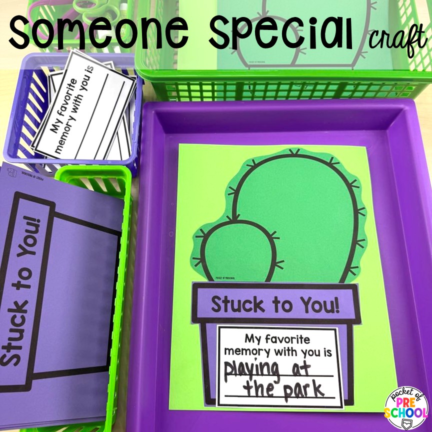 Summer Bulletin Boards & Crafts for Preschool, Pre-K, & Kindergarten 6 Someone special craft! Check out these adorable summer bulletin board kits & crafts. They are low-prep and perfect for preschool, pre-k, and kindergarten classrooms.