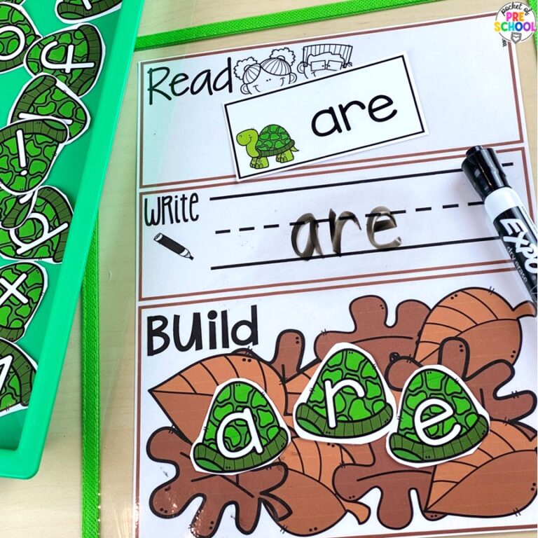 Hibernation Math and Literacy Centers for Preschool, Pre-K, and ...