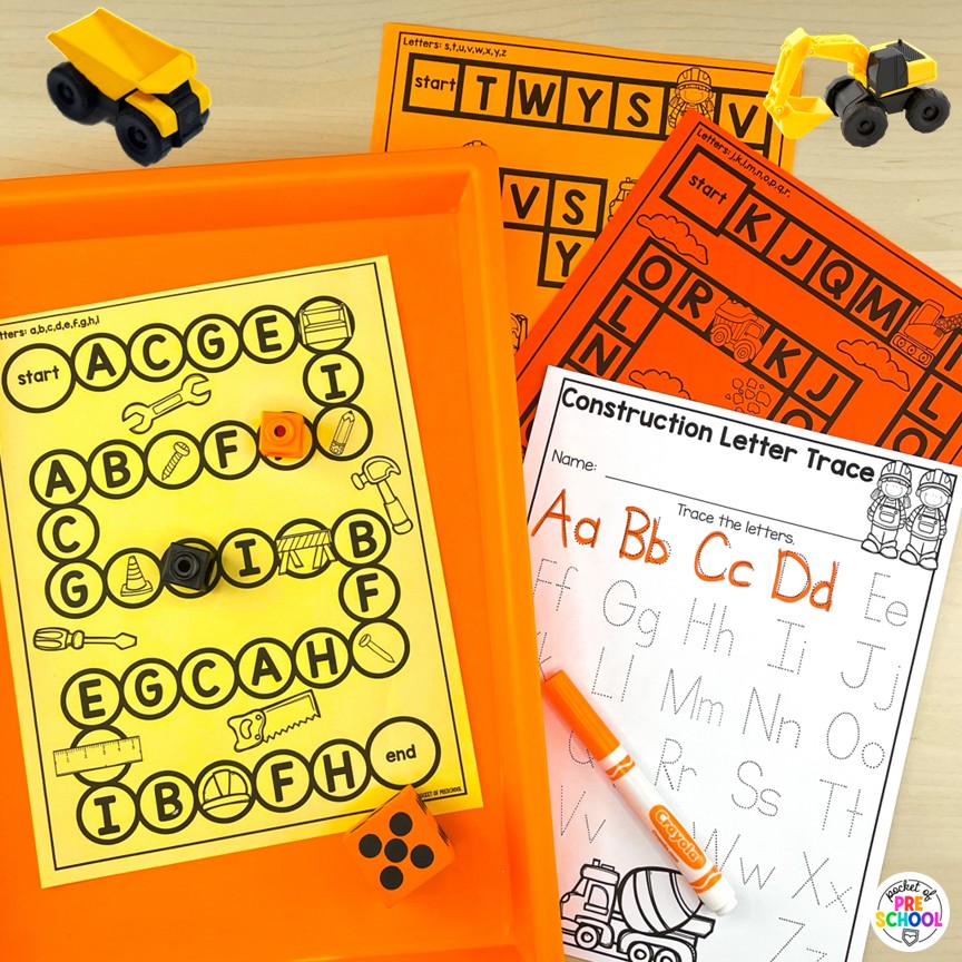 Community Helpers Math and Literacy Centers for Preschool, Pre-K, and Kinder 13 Community Helpers Math and Literacy Centers are loaded with fun, hands-on community helper-themed activities to help your students build math and literacy concepts! Now includes two fine motor activities, one writing center, six literacy activities, and eight math activities.
